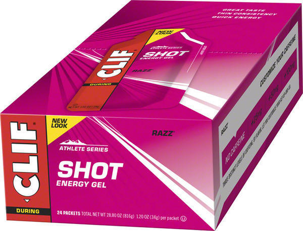 Clif Clif Shot Energy Gel Flavor | Size: Razz | 24-pack