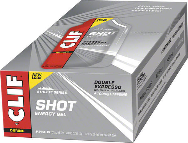 Clif Clif Shot Turbo Energy Gel Flavor | Size: Double Expresso (100mg Caffeine) | 24-pack