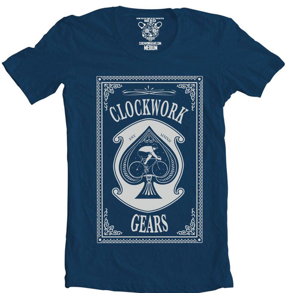 Clockwork Gears Spade T-Shirt
