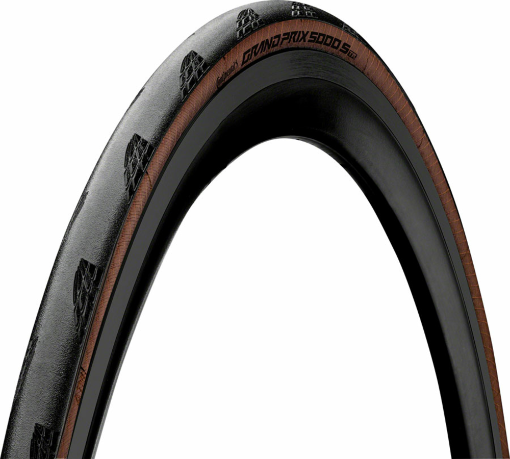 Continental Grand Prix 5000 S TR Tire Color: Black/Transparent