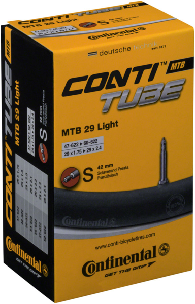 Continental Tube 29-inch Presta Valve Light