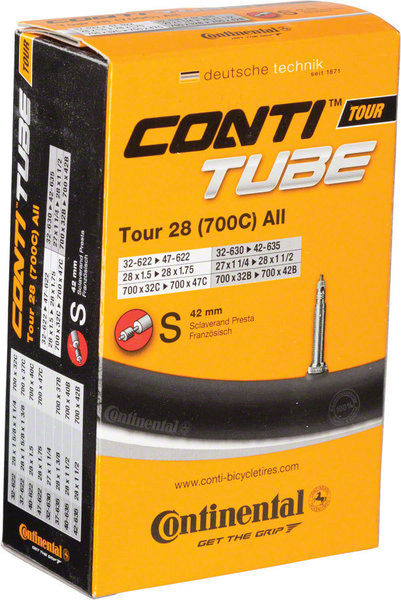 Continental Tube 700c/27-inch Presta Valve