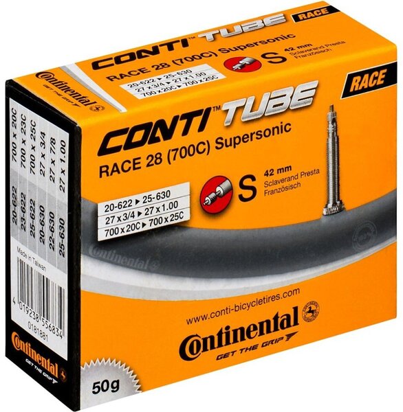 Continental Tube Supersonic 650 Presta Valve Size | Valve Length: 650B x 18 | 36mm