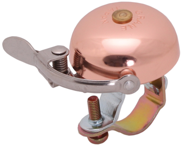 Crane Bell Co Suzu Mini Bell Brass Color: Copper