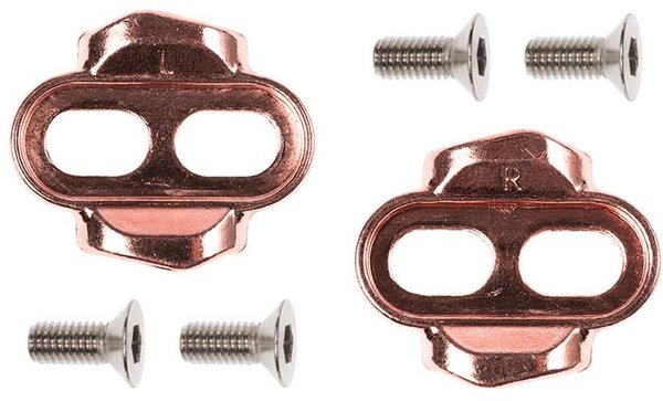 Crank Brothers Easy Release Cleat Kit Cleat Compatibility | Color | Float: Crank Brothers | Rose | 6°