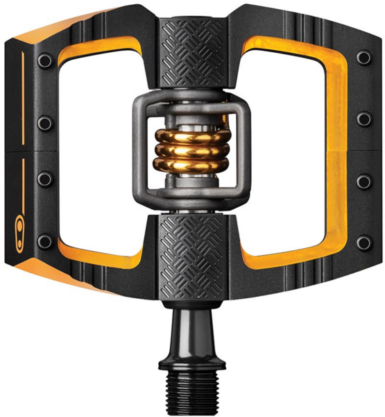 Crank Brothers Mallet DH 11 Color: Black & Gold / Gold Spring