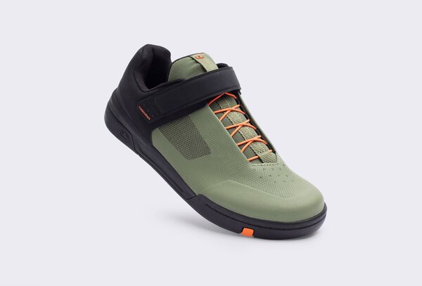 Crank Brothers Stamp Speed Lace Shoes Color: Green/Orange/Black
