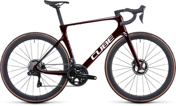 CUBE Bikes Agree C:62 SLT Color: liquidred'n'carbon