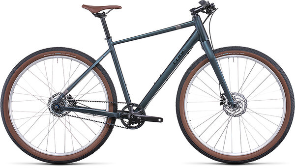 CUBE Bikes Hyde Pro Color: deepblue'n'silver