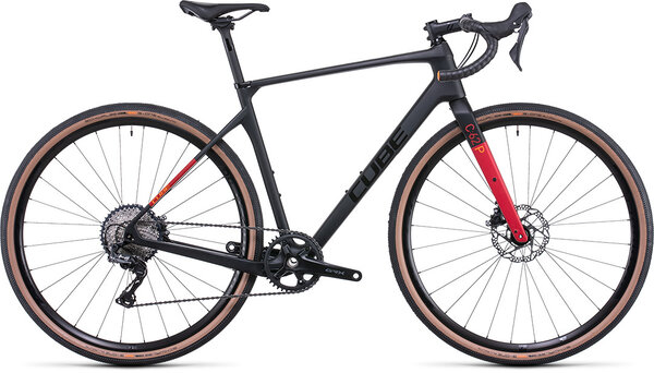 CUBE Bikes Nuroad C:62 Pro Color: carbon'n'red