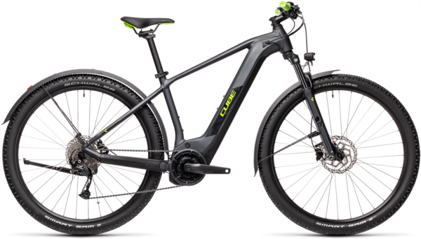 CUBE Bikes Reaction Hybrid Performance 400 Allroad Color: Iridium 'n Green