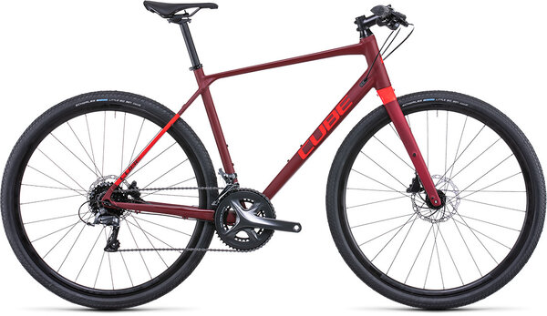 CUBE Bikes SL Road Color: darkred'n'red