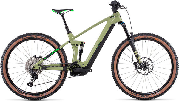 CUBE Bikes Stereo Hybrid 140 HPC SL 750 29 Color: green'n'flashgreen