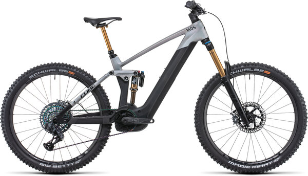 CUBE Bikes Stereo Hybrid 160 HPC SLT 750 27.5 Color: prizmsilver'n'carbon