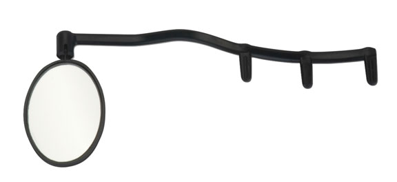 CycleAware Heads Up Eyeglass Mirror Color: Black