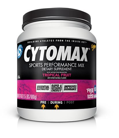 Cytomax Sports Performance Mix Flavor | Size: Tropical Fruit | 27-serving