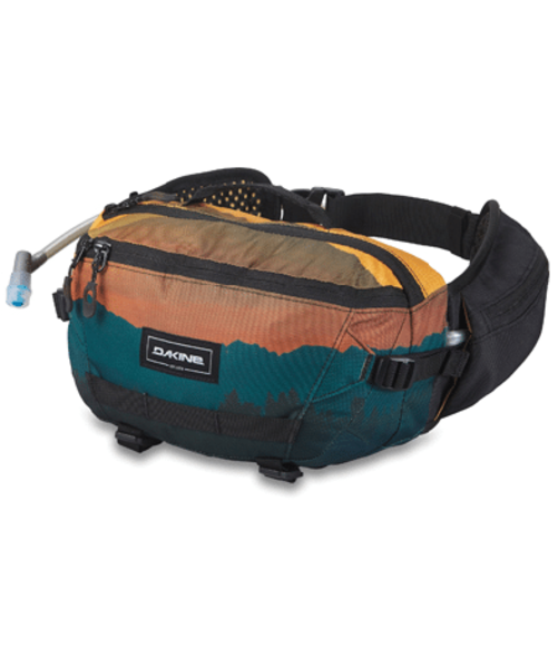 Dakine Hot Laps 2L Bike Waist Bag Color: Fire Mountain