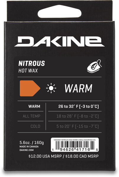 Dakine Nitrous Wax - Warm