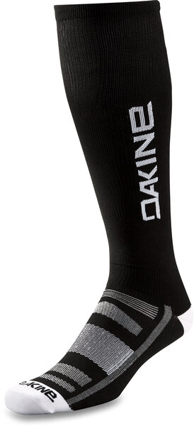 Dakine Singletrack Tall Sock Color: Black/White