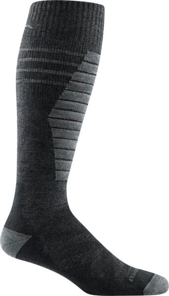 Darn Tough Edge Over-The-Calf Midweight w/Cushion & Padded Shin Color: Charcoal