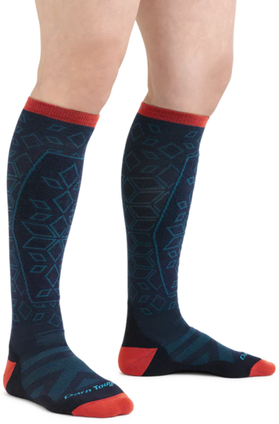 Darn Tough Women's Traverse OTC Lightweight w/Cushion w/Padded Shin