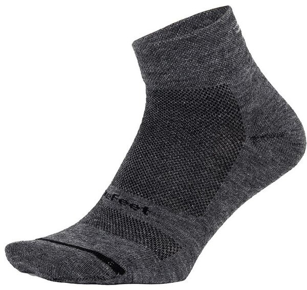 DeFeet Wooleator Pro 1-inch Socks Color: Gravel Grey