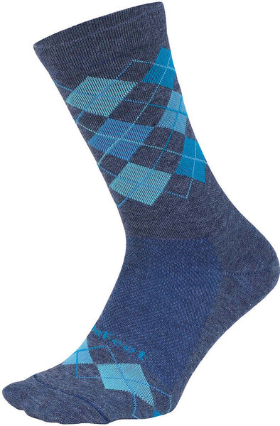 DeFeet Wooleator Wool Blend 6-Inch Argyle Color: Admiral