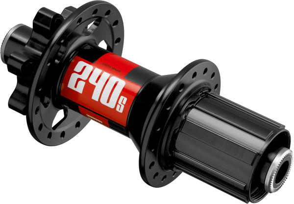 DT Swiss 240 ハブ 黒 DT Swiss 240s MTB 6-Bolt Rear Hub - North Rim Adventure Sports