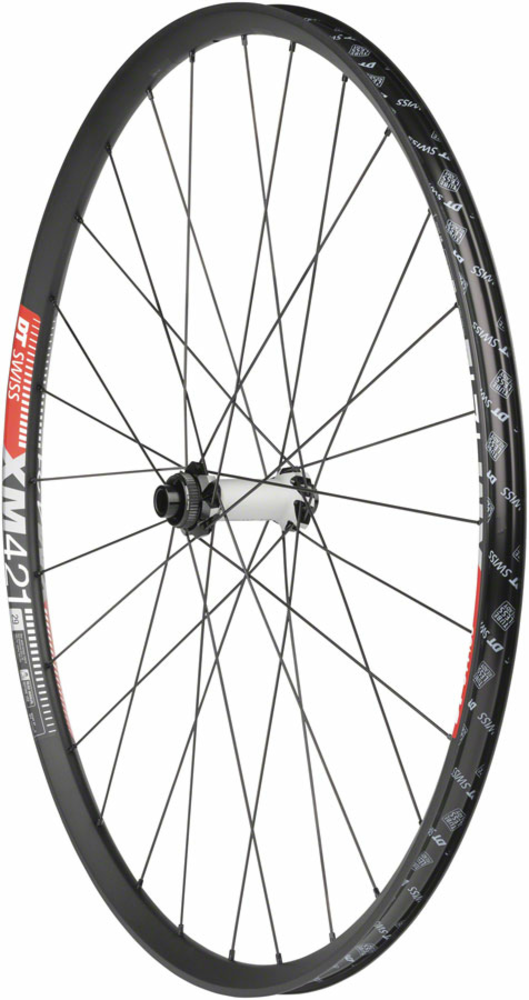DT Swiss 350/XM421 Front Wheel Color | Front Axle | Rotor Type | Size: Black | 15mm Thru x 110mm | Centerlock | 29-inch