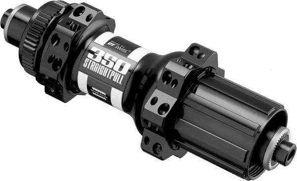 DT Swiss 350s Straightpull MTB Center Lock Rear Hub Axle: 135mm Quick-Release
