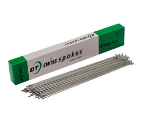 DT Swiss Champion 14g Silver Spokes