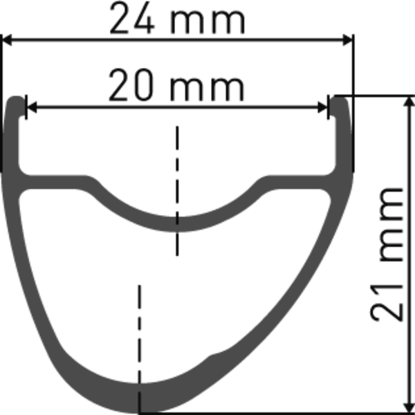 DT Swiss ER 1400 Spline 21 Rear