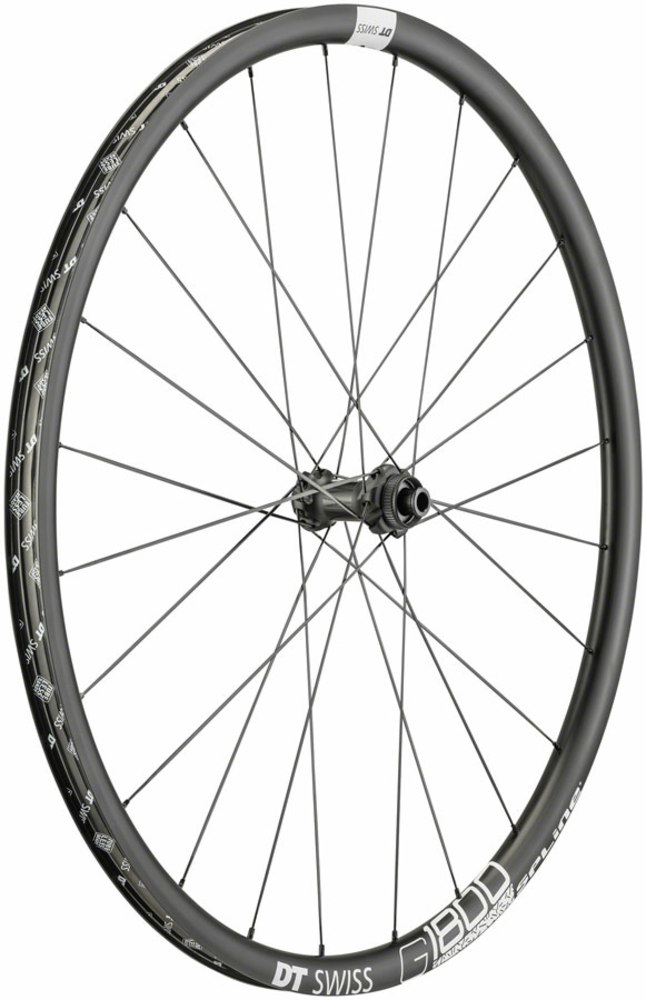 DT Swiss G 1800 Front Wheel Color | Front Axle | Rotor Type | Size: Black | 12mm Thru x 100mm | Centerlock | 650b