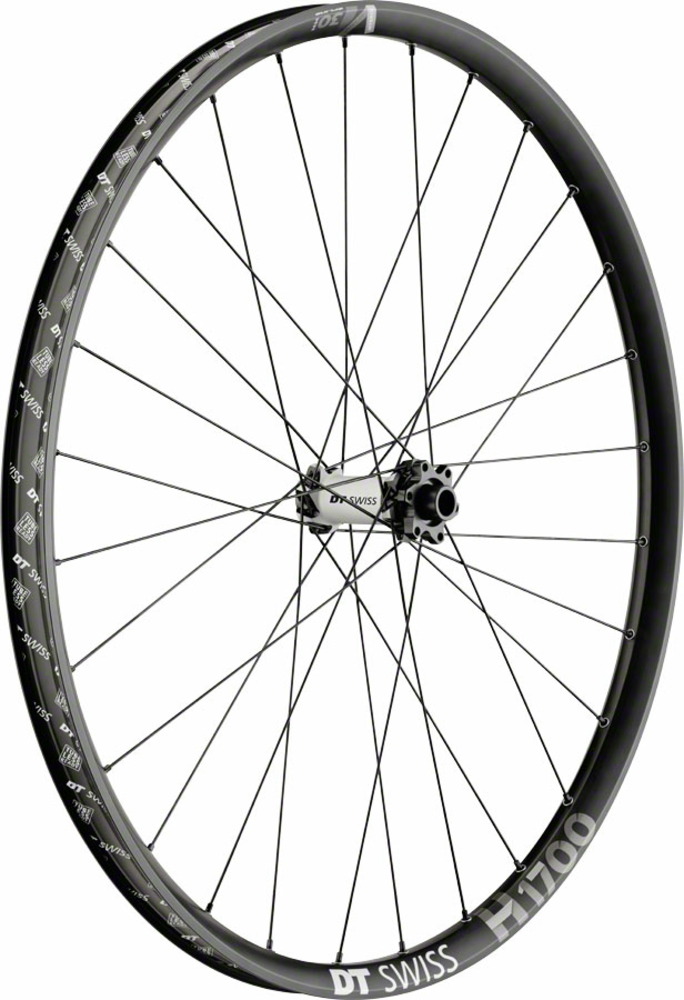 DT Swiss H 1700 Spline 30 Front Wheel Color | Front Axle | Rotor Type | Size: Black | 15mm Thru x 110mm | 6-Bolt | 27.5-inch