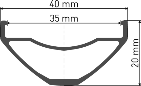 DT Swiss M 1700 Spline 35 27.5-inch Rear