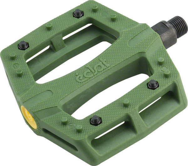 Eclat Contra Pedals Color: Army Green