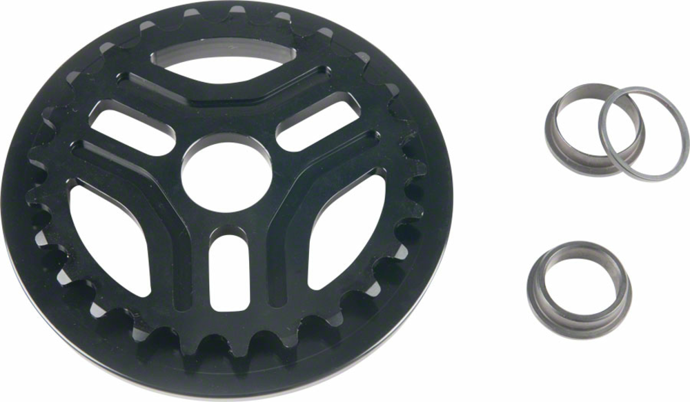 Eclat Eclat Vent Guard Bolt Drive Sprocket 25T 24mm/22mm/19mm Black