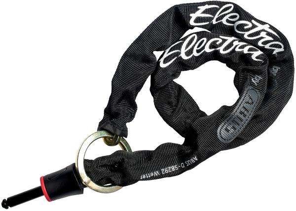 Electra ABUS Steel Chain Ring Lock Adapter Color: Black