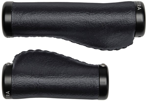 Electra Classic Faux Leather Ergo Grip Set Color | Size: Black | 102mm/130mm