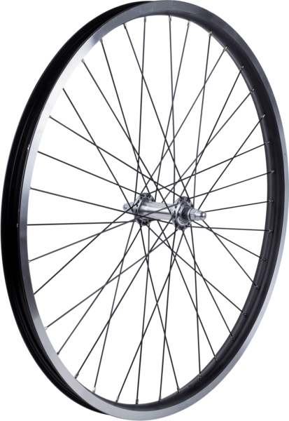 Electra Cruiser Lux 3i 26" Front Wheel, Black/Silver