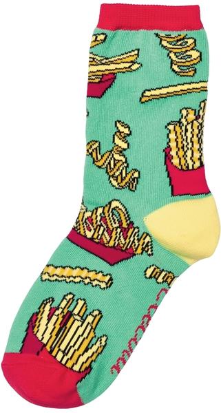 Electra Fries 5-inch Socks Color: Mint Mojito