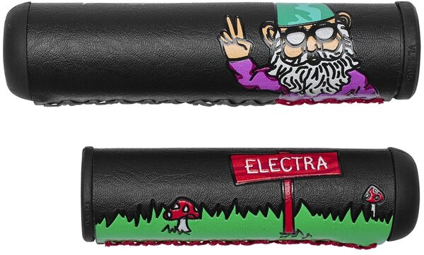 Electra Gnome Rubber Grips Color | Length: Black | 102/125mm