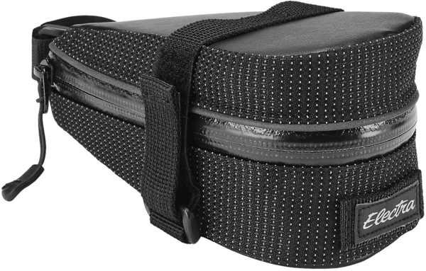 Electra Reflective Charcoal Saddle Bag