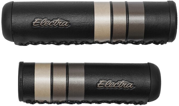 Electra Retro Stripe Rubber Grips Color | Length: Black | 102/125mm