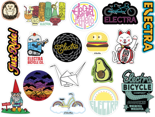 Electra Sticker Pack