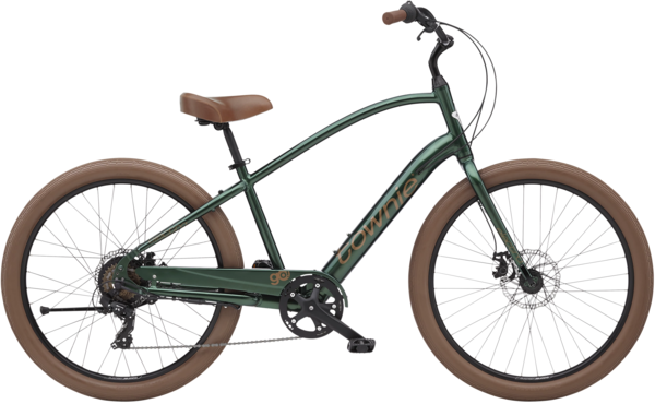 Electra Townie Go! 7D Step-Over Color: Evergreen Metallic