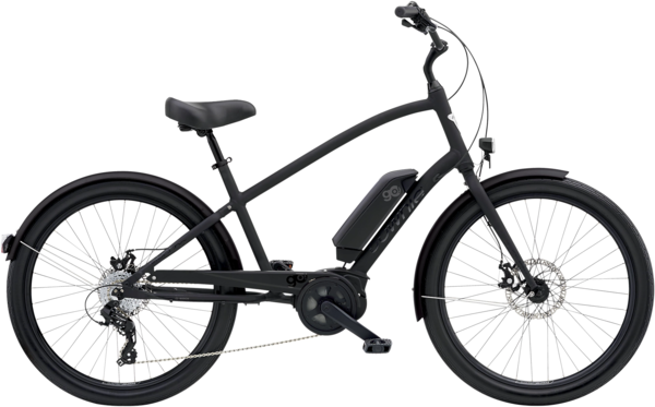 Electra Townie Go! 8D EQ Step-Over Men's Black