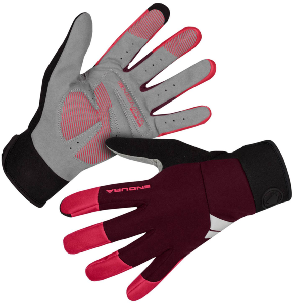 Endura Women's Windchill Glove Color: Aubergine