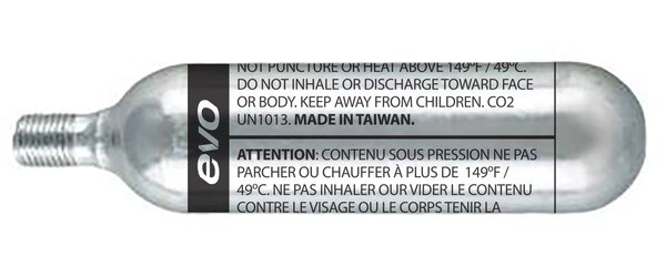 Evo Threaded 25g CO2 Cartridges