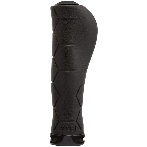 Fabric Ergo Silicone Lock-On Grips Color: Black